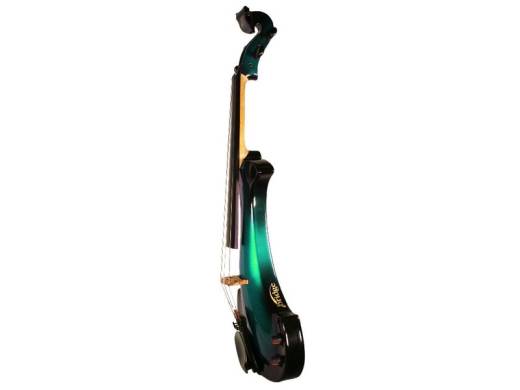 Bridge Aquila Electric Violin - Black/Green